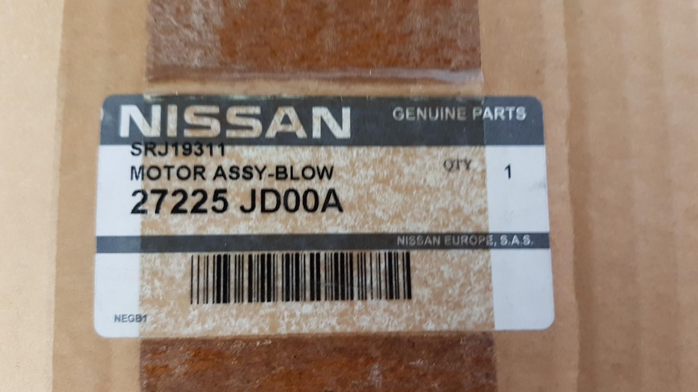 Original OE NISSAN Innenraumgebläse Elektromotor 27225JD00A