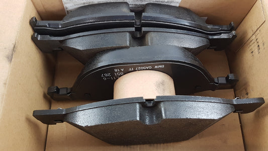Original BMW 5er F07 F10 6er F06 F12 7er F01 F02 Bremsbeläge Vorne 34116851269