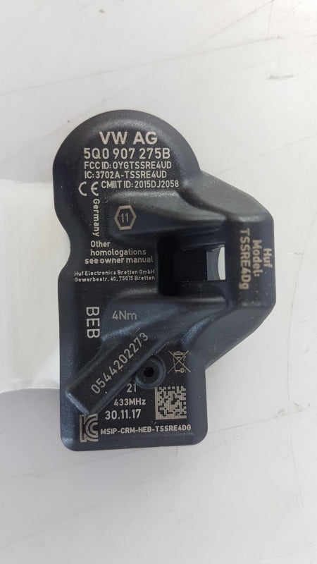 Original AUDI Q7 VW Tiguan Touareg PORSCHE Boxster Reifendrucksensor 5Q0907275B