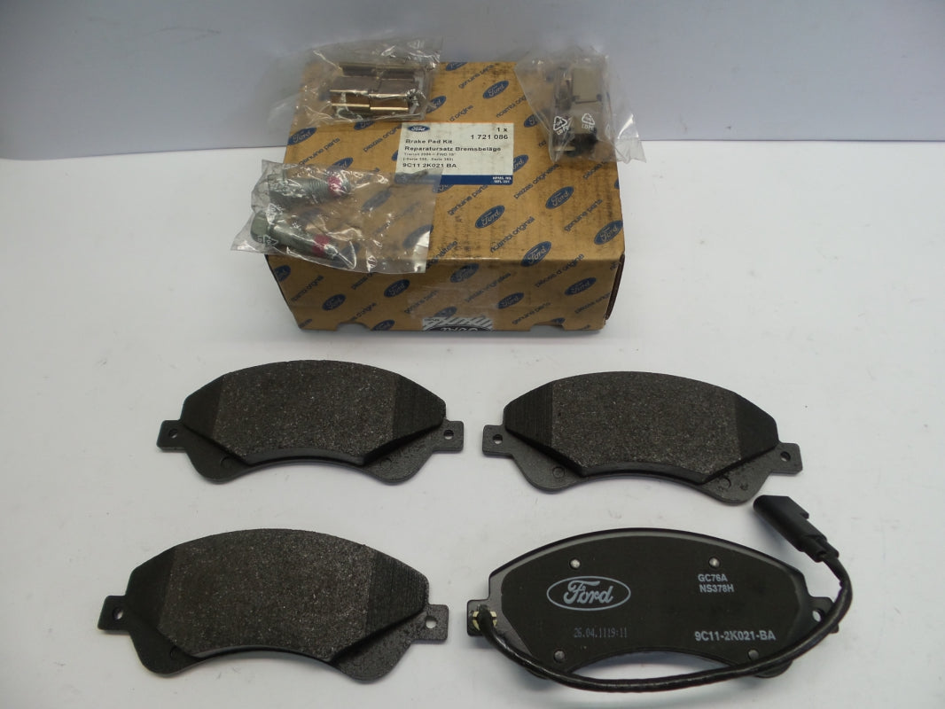 Original FORD Transit 2006- brake pads disc brake front 1721086 
