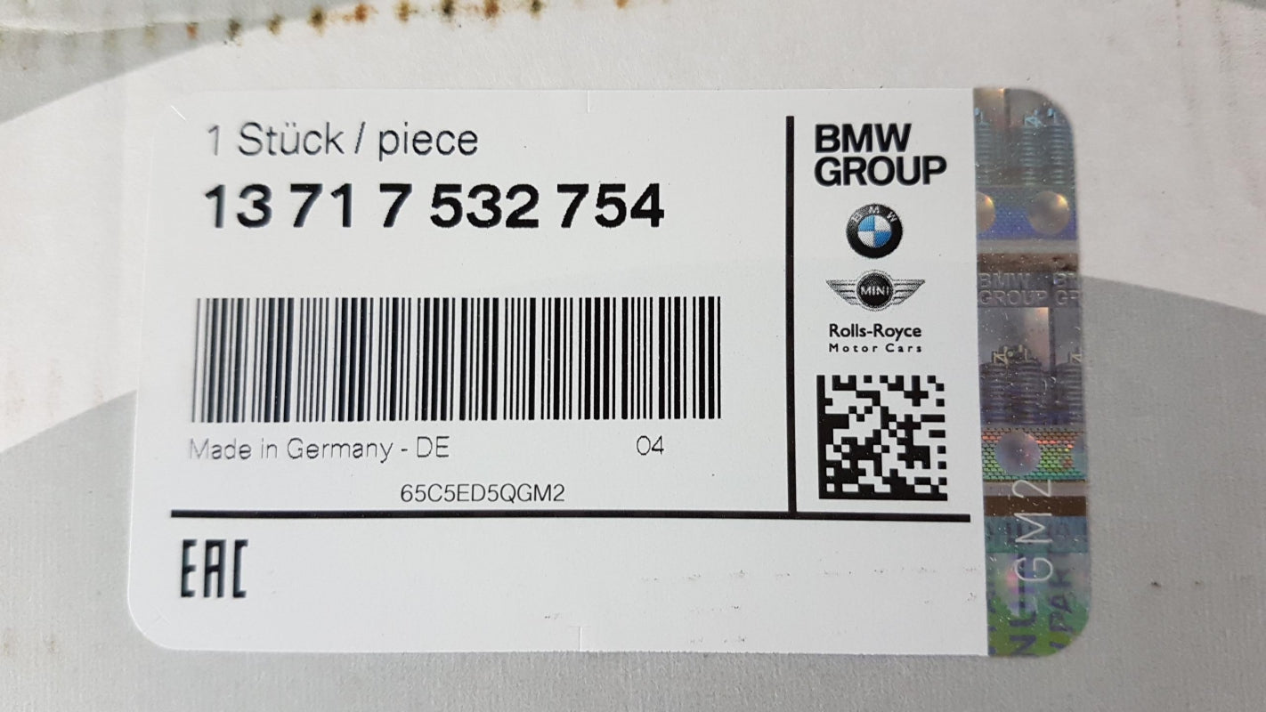 Original BMW 1' E81 E82 E87 E88 3' E90 E91 E92 E93 X1 E84 Luftfilter 13717532754