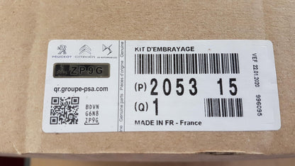 Original PEUGEOT 208 (2012-2019) 2008 (2013-2019) Kupplungssatz 205315