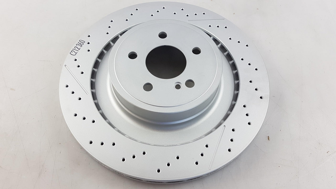 Original MERCEDES-BENZ AMG E63 Bremsscheibe (1 Stück) Hinten Links A2124230412