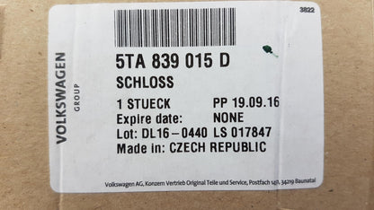 Original OE Volkswagen Türschloss 5TA839015D