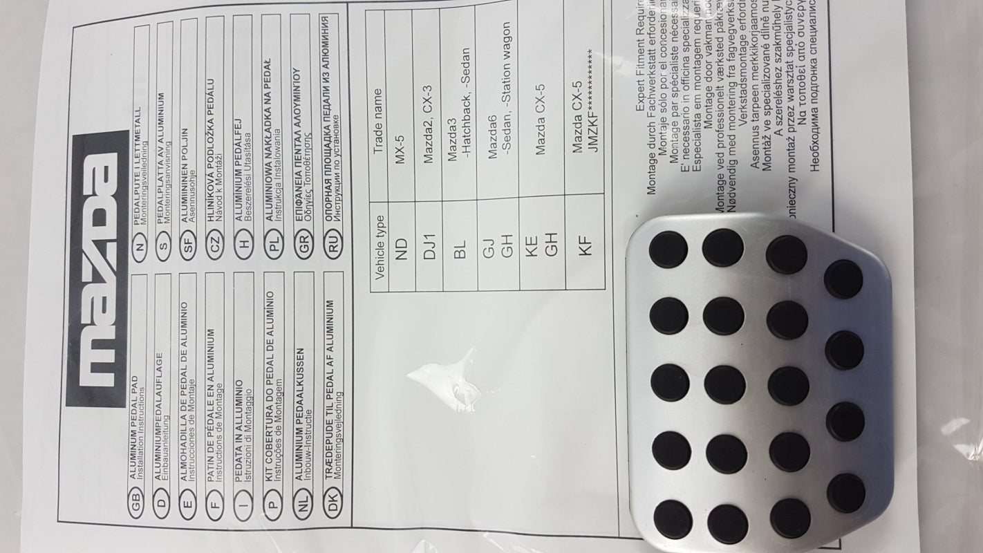 Original OE MAZDA Bremspedal Pad K0E1V9093A