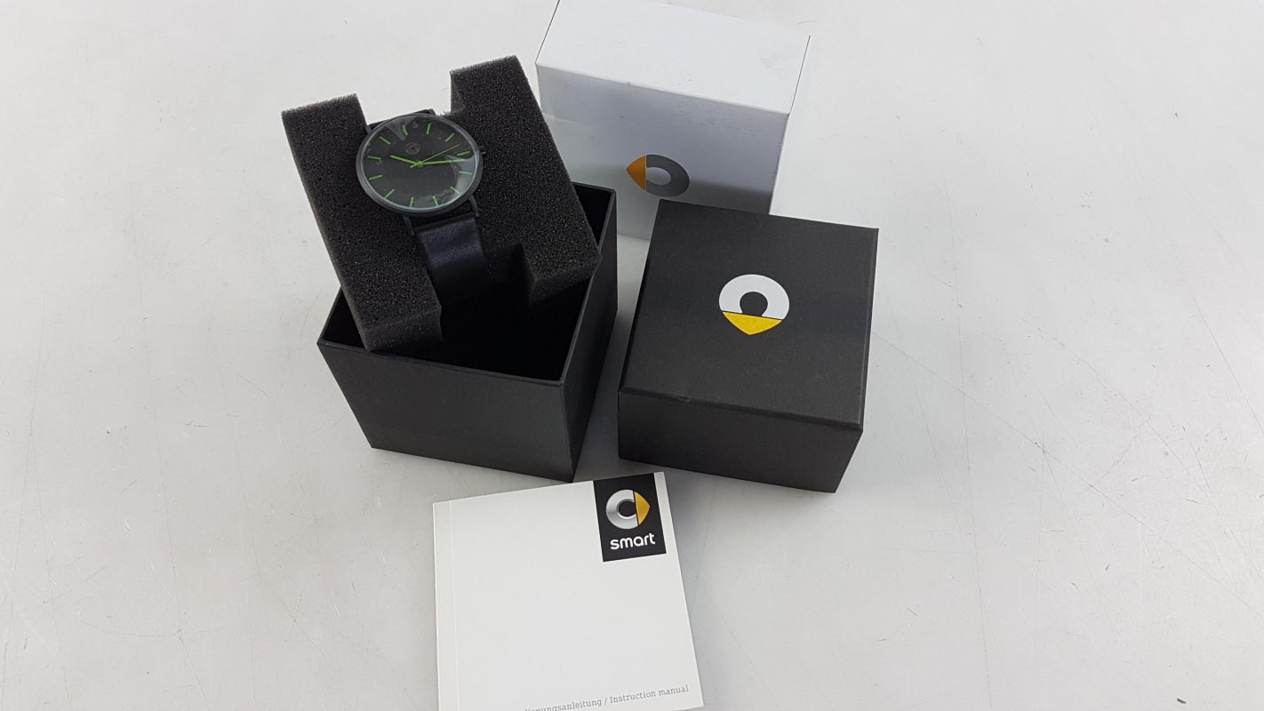 Original SMART Armbanduhr Unisex Uhrwerk 'Miyota GL30' Schwarz/Grün B67993613