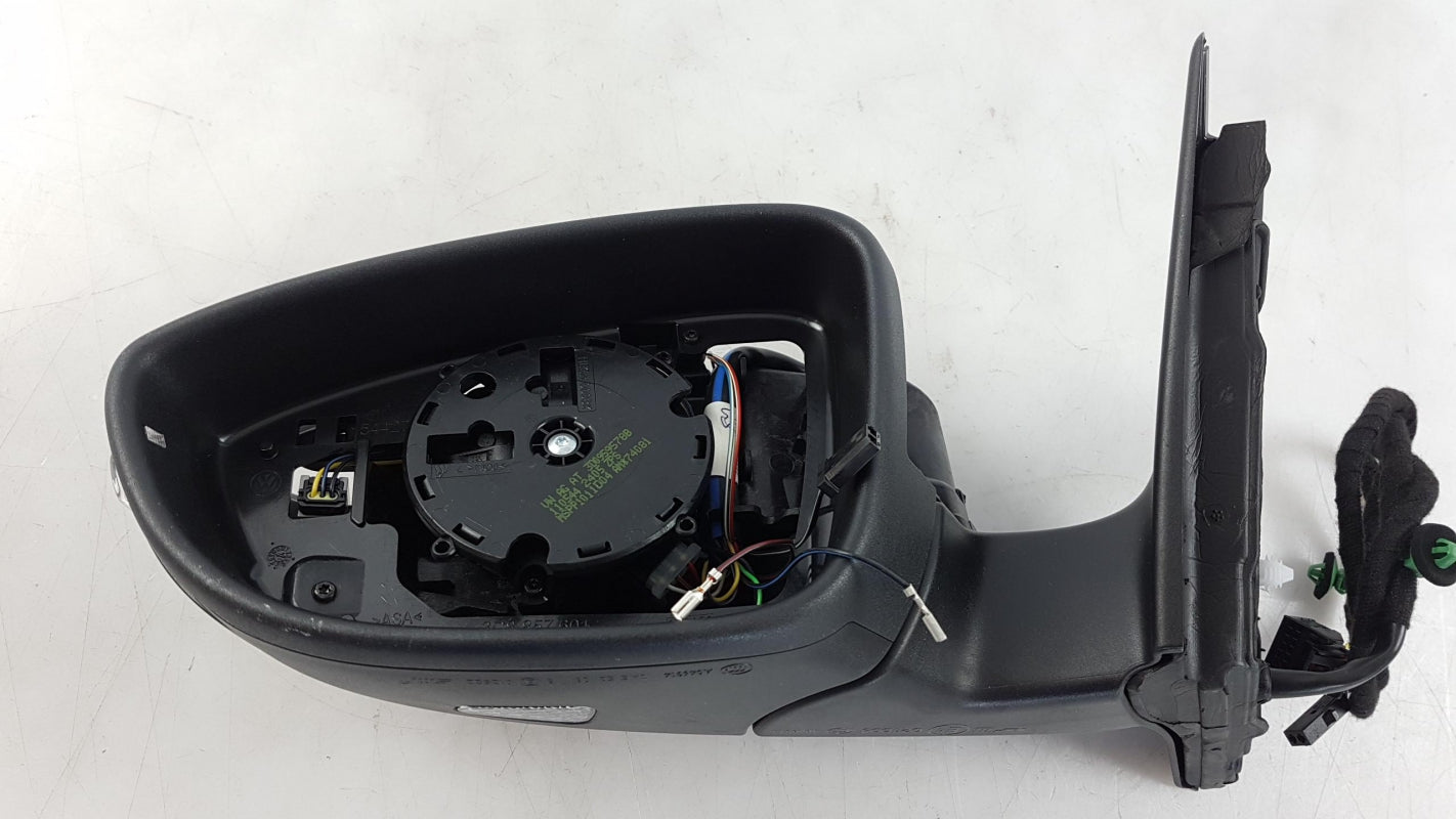 Original VW Passat B7 Außenspiegelgehäuse satinschwarz links 3AB857507F9B9