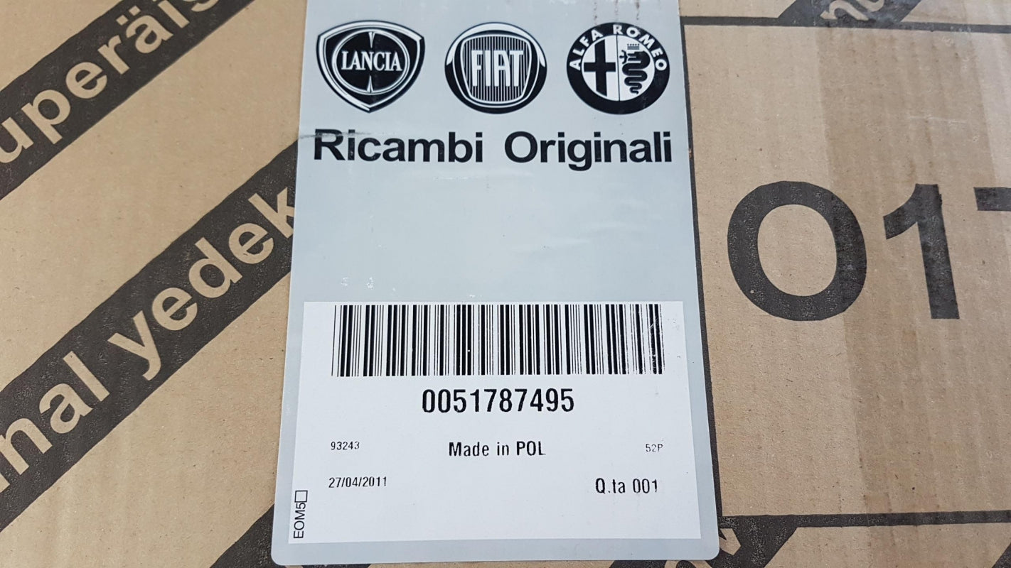 Original FIAT 500/500 C '07-'15 1.3 D Multijet Ladeluftkühler 51787495