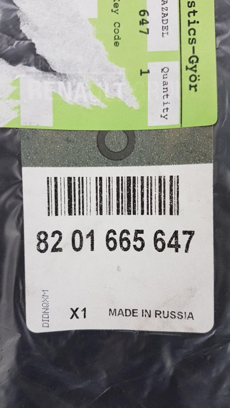 Original OE RENAULT Gepäckraumwanne 8201665647