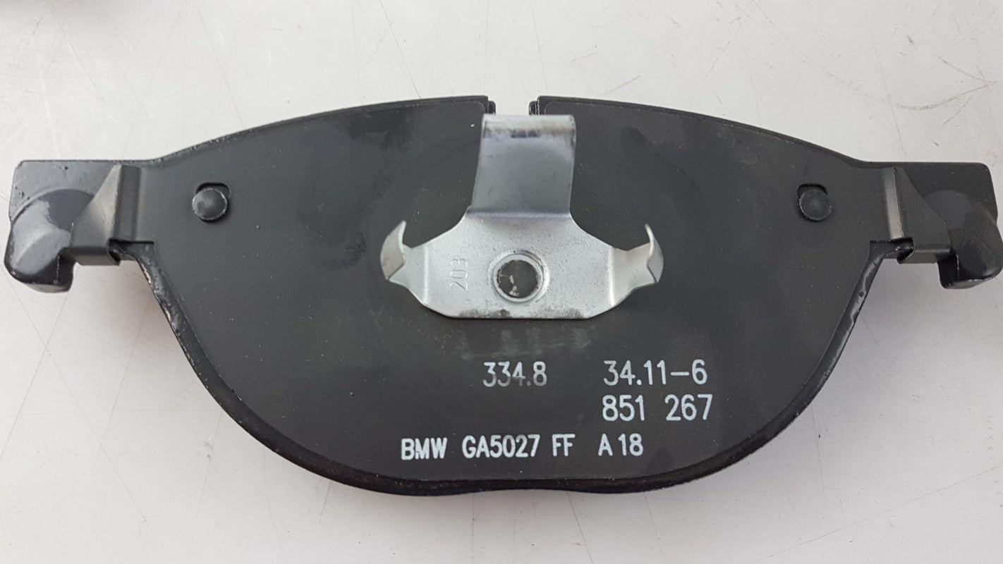 Original BMW 5er F07 F10 6er F06 F12 7er F01 F02 Bremsbeläge Vorne 34116851269