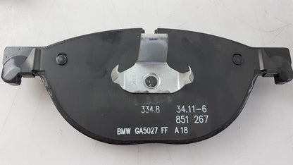 Original BMW 5er F07 F10 6er F06 F12 7er F01 F02 Bremsbeläge Vorne 34116851269