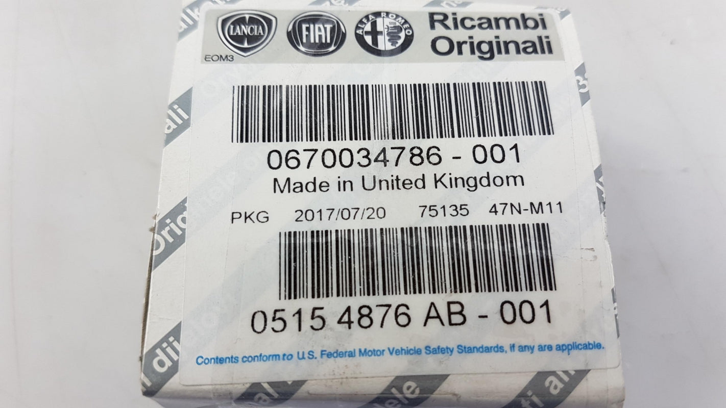 Original FIAT Ducato MASERATI Quattroporte Ghibli Reifendrucksensor 670034786