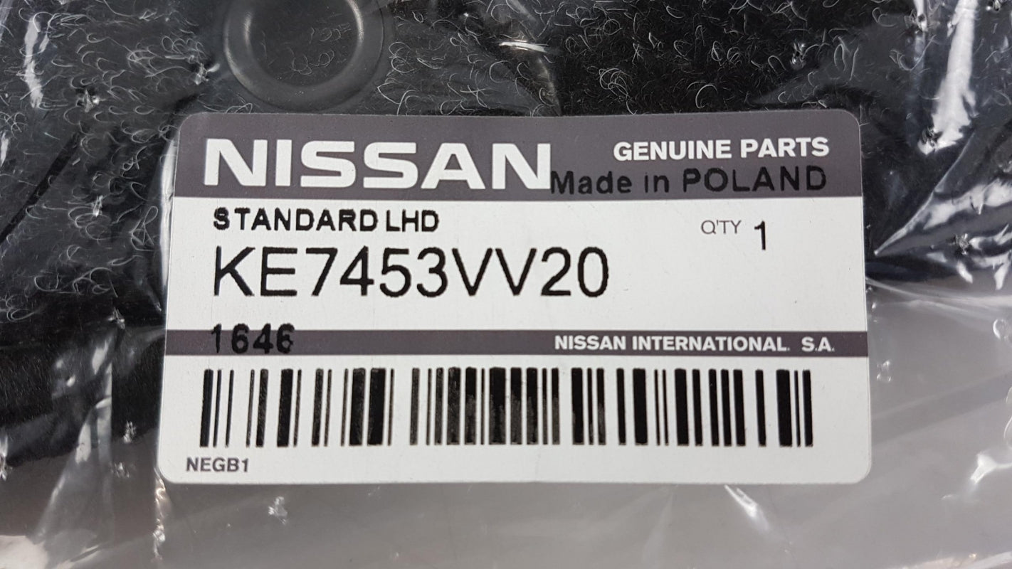 Original NISSAN Note E12 2013-2020 Fußmattensatz 4 Stück Textil KE7453VV20