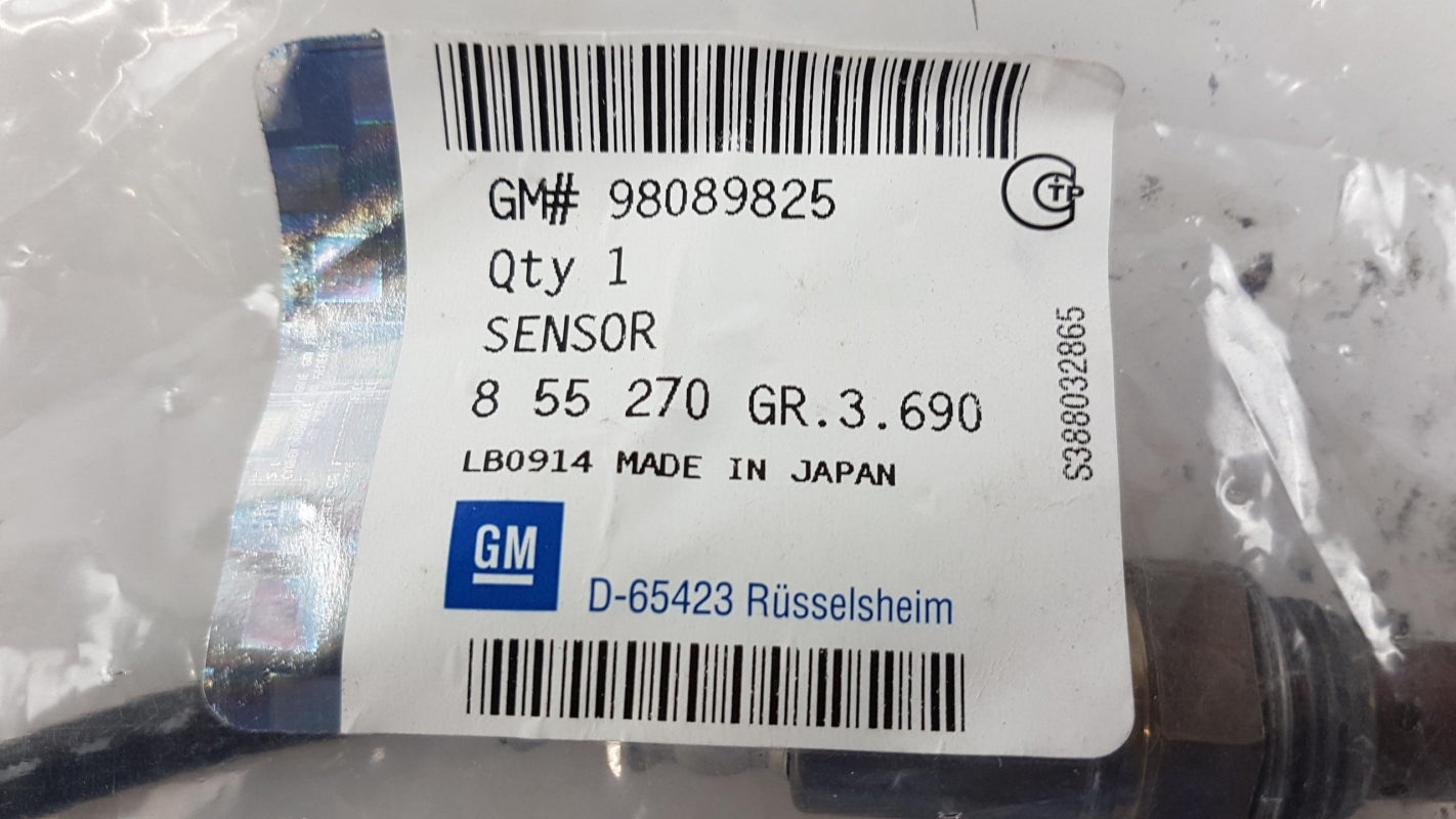 Original OPEL Astra-J 2010-2019 1.7 CDTi Lambdasonde 98089825