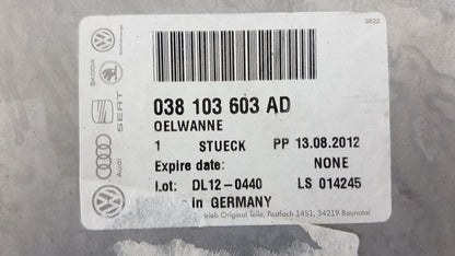 Original OE Volkswagen Ölwanne 038103603AD