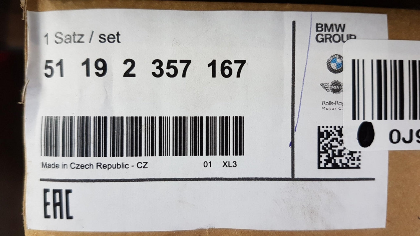 Original BMW X6 F16 F86 Heckfinnen Hinten Windshield M Performance 51192357167