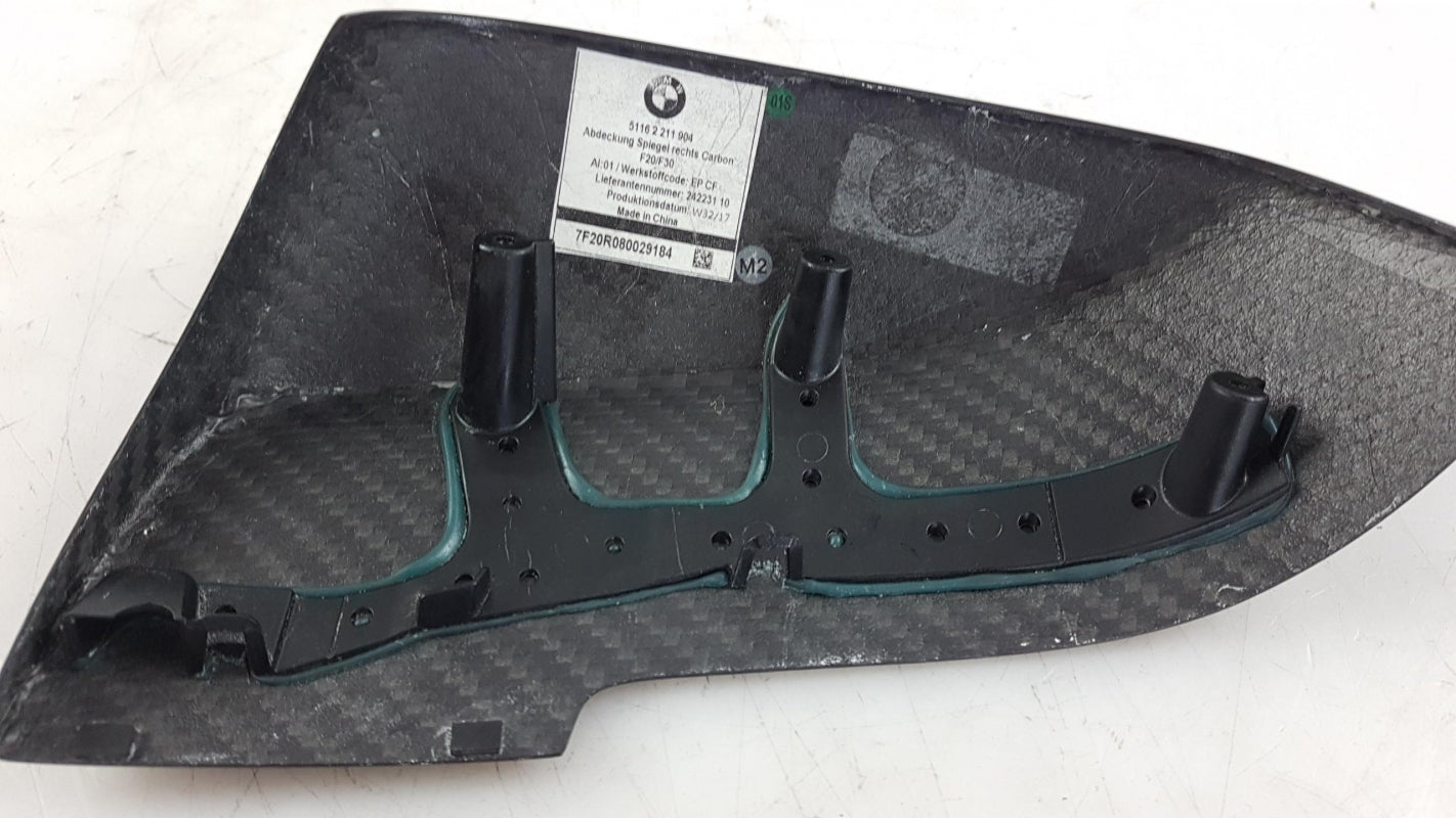 Original BMW 1' 2' 3' Außenspiegelkappe M Performance Carbon Rechts 51162211904