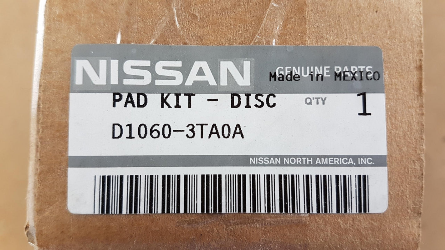 Original OE NISSAN Bremsbeläge D10603TA0A