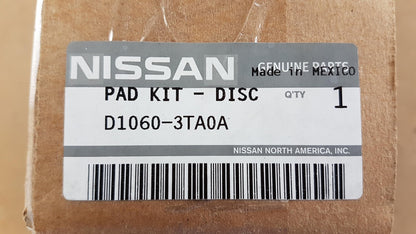 Original OE NISSAN Bremsbeläge D10603TA0A