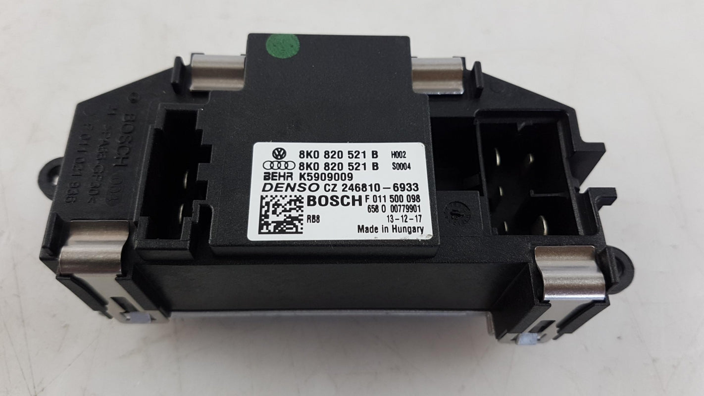 Original AUDI A4 (B8/8K) A8 (D4/4H) Q5 (8R) Widerstand Gebläseregler 8K0820521B
