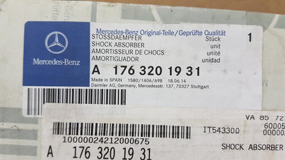 Original MERCEDES-BENZ CLA-Klasse W117 Stoßdämpfer Hinten A1763201931