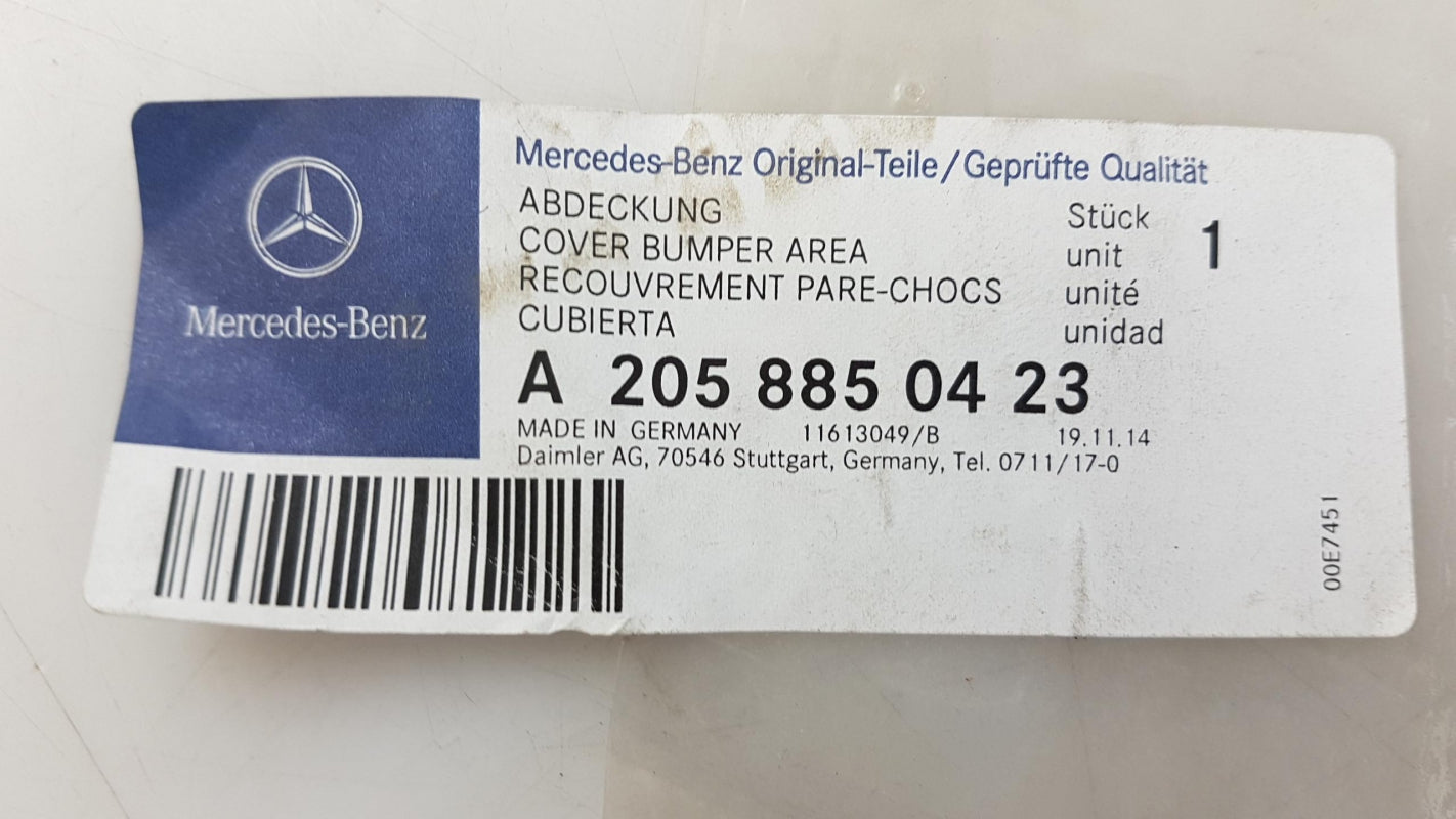 Original OE MERCEDES-BENZ Stoßfänger Lüftungsgitter A2058850423