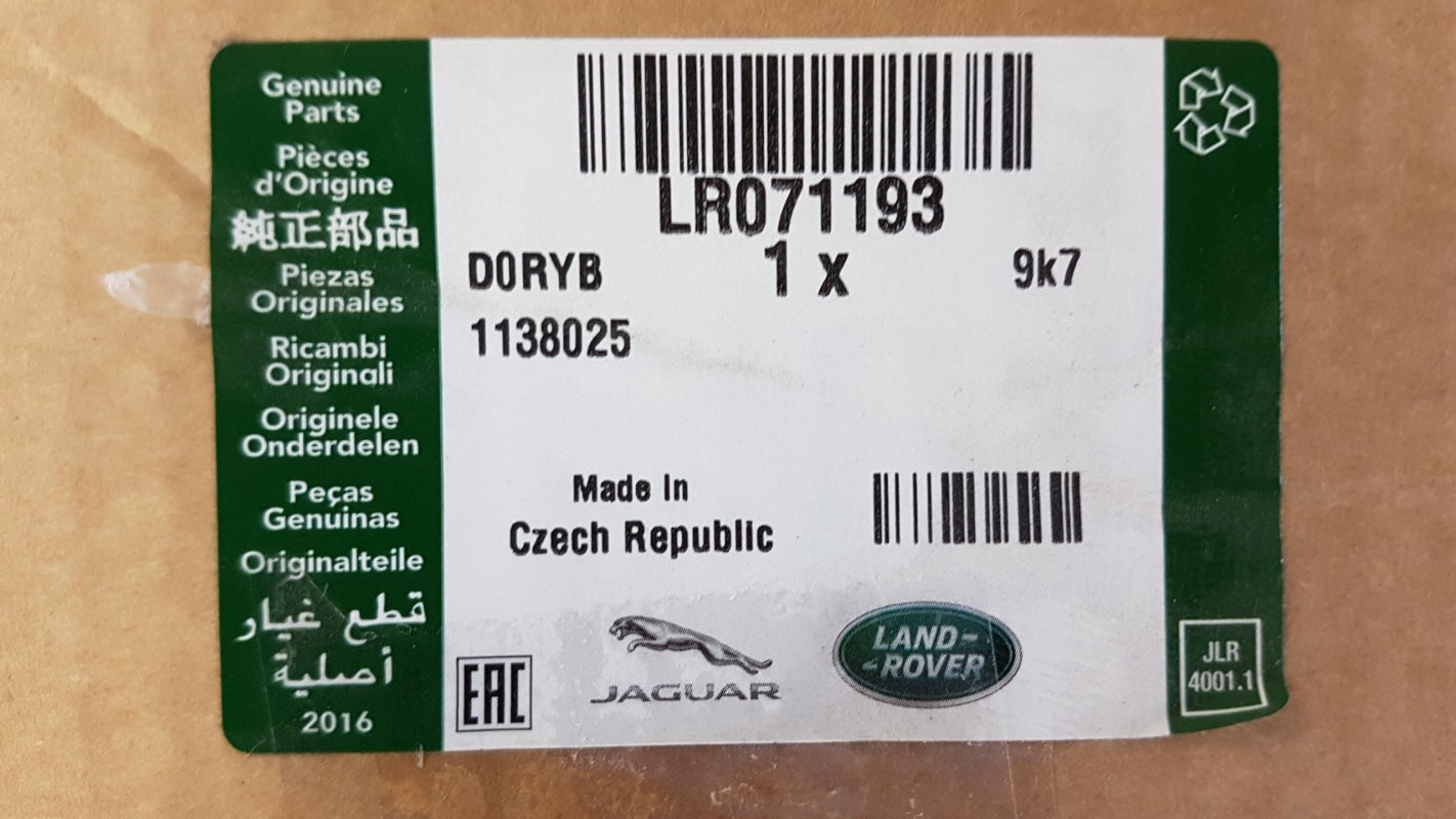 Original OE LAND ROVER Heckklappenschloss LR071193