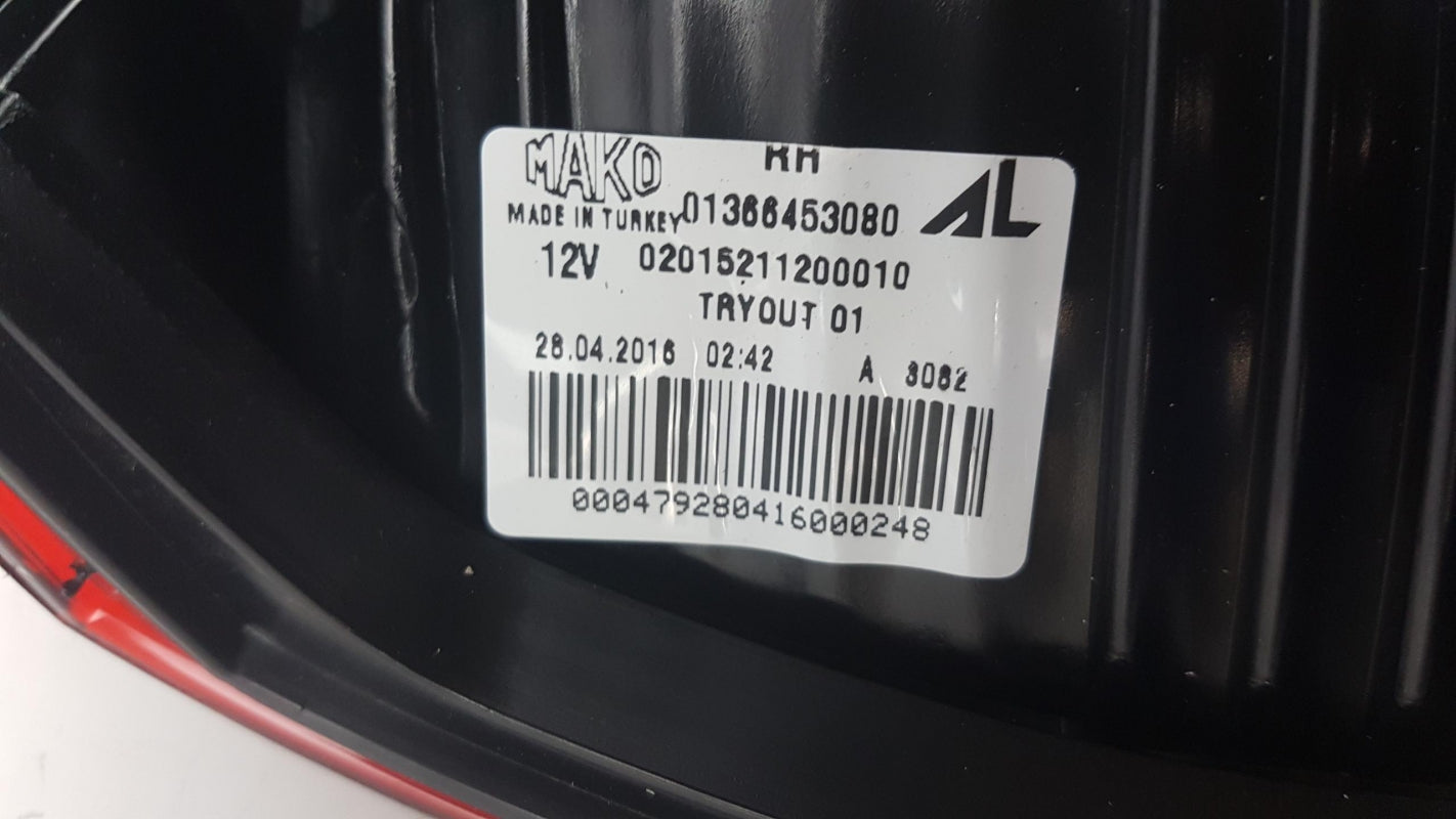 Original FIAT Nuovo Ducato '06-'14 Heckleuchte Rücklicht rechts 1366453080