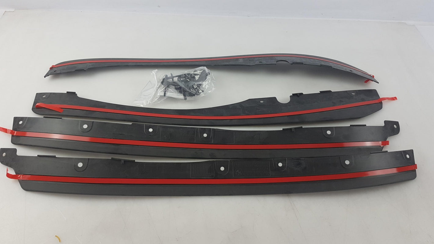 Original BMW X5 F15 Satz Radlaufblenden 21 Zoll Vorne+Hinten 51162339010