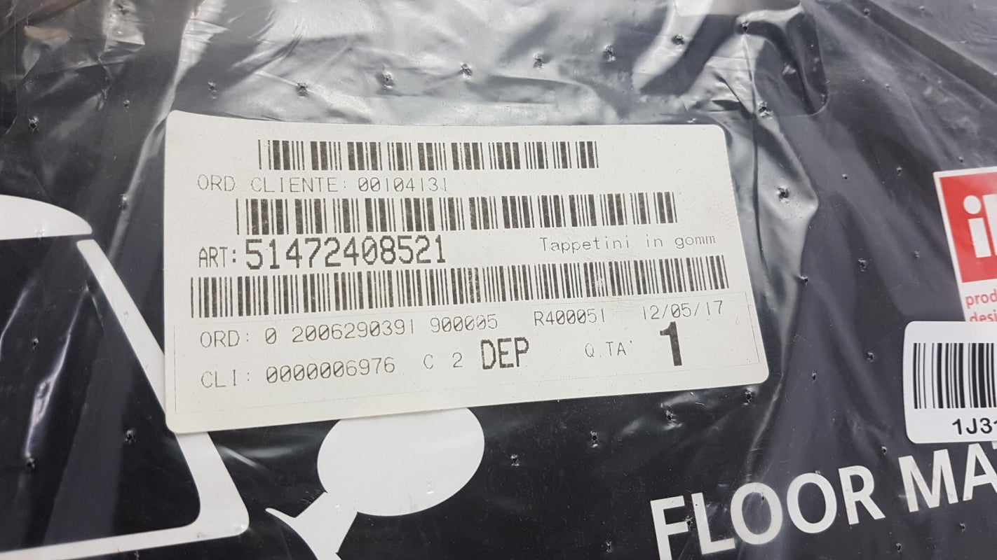 Original OE BMW Fußmattensatz 51472408521