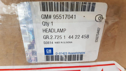 Original OPEL Vivaro-B Scheinwerfer Links Halogen 95517041