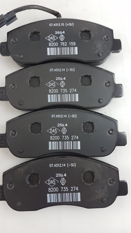 Original OE OPEL Bremsbeläge 93167551