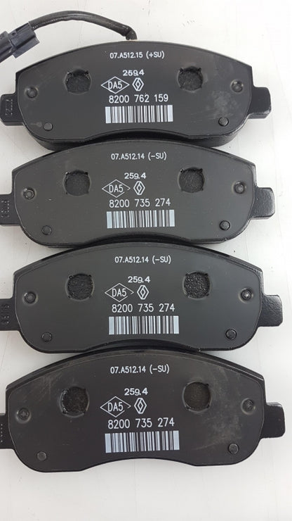 Original OE OPEL Bremsbeläge 93167551