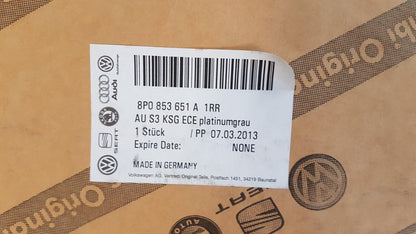 Original AUDI A3 S3 8P 2004-2008 Kühlergrill platinumgrau 8P0853651A1RR