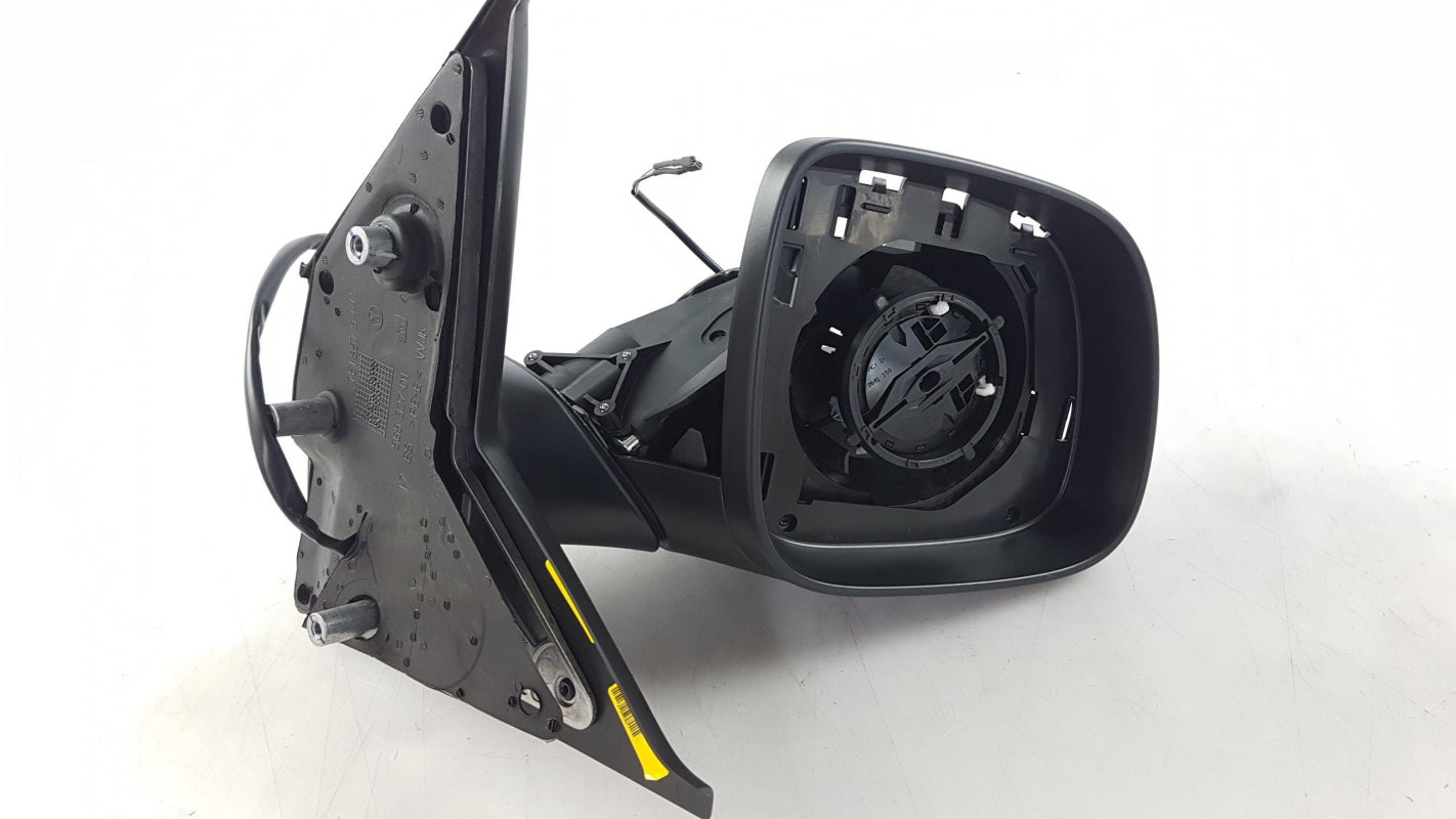 Original VOLKSWAGEN T5 Außenspiegel Gehäuse Schwarz Rechts 7E1857508EB9B9