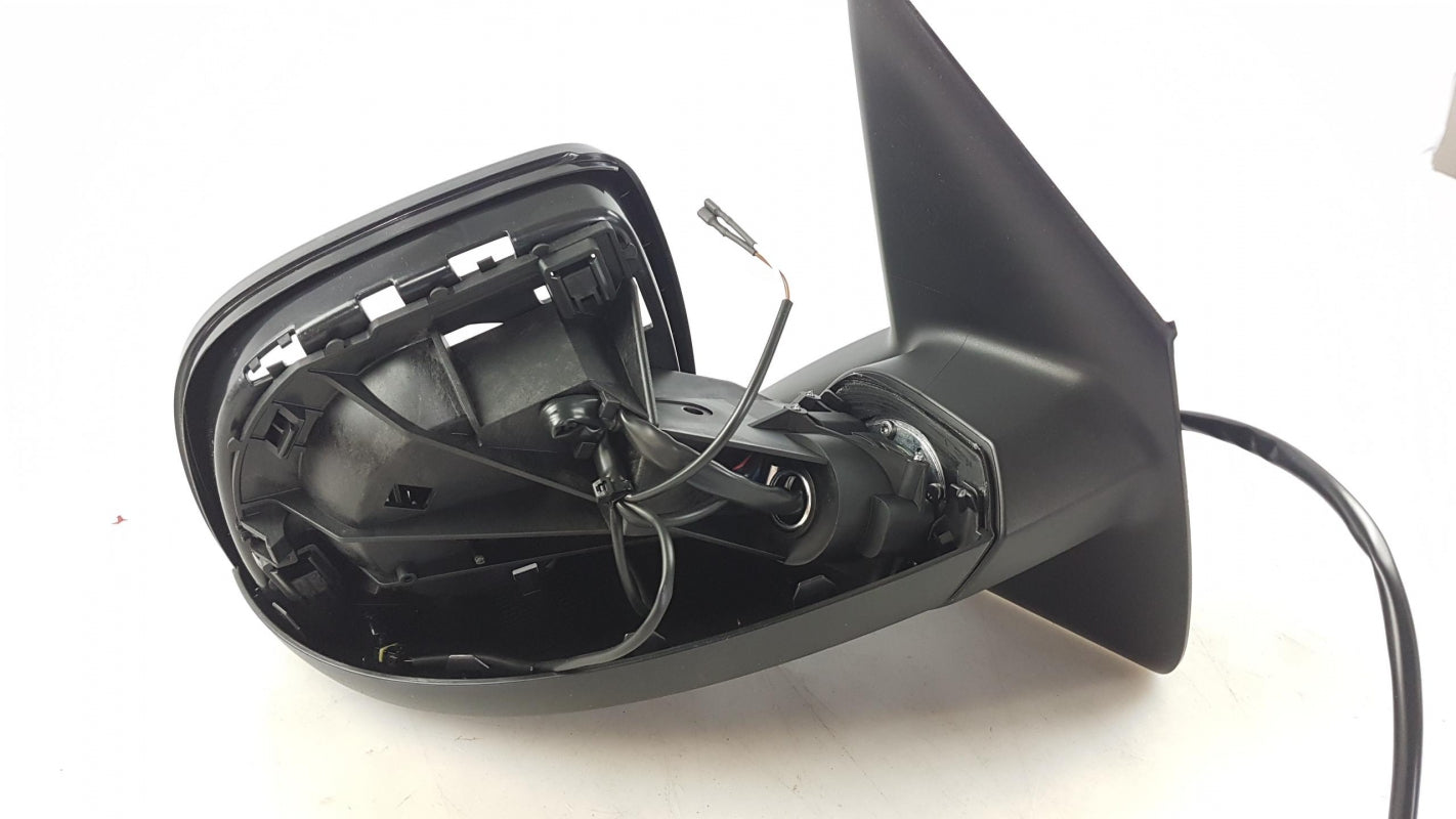 Original VOLKSWAGEN T5 Außenspiegel Gehäuse Schwarz Rechts 7E1857508EB9B9