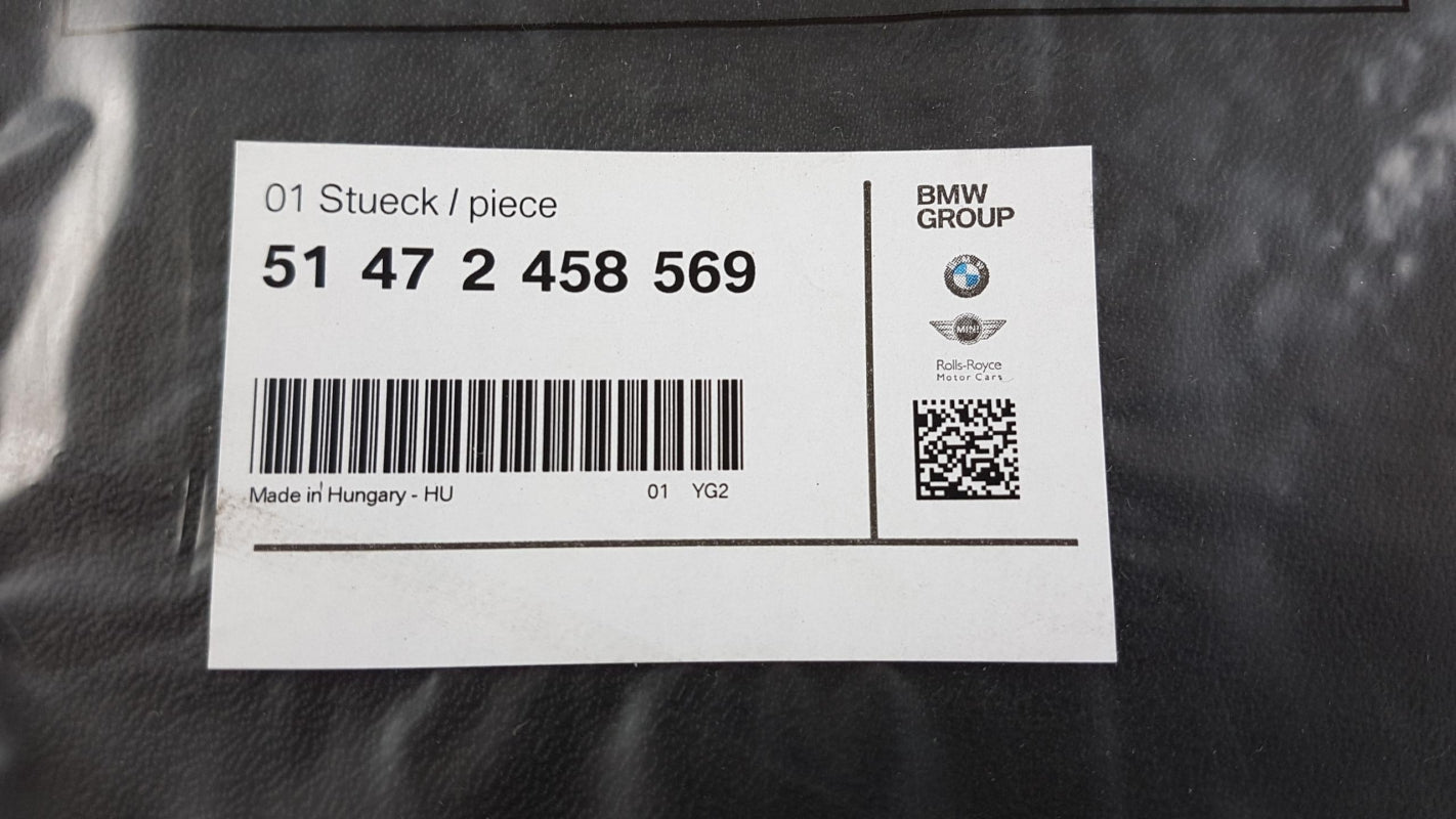 Original BMW X5 G05 Gepäckraumwanne (mit 3. Sitzreihe) 51472458569