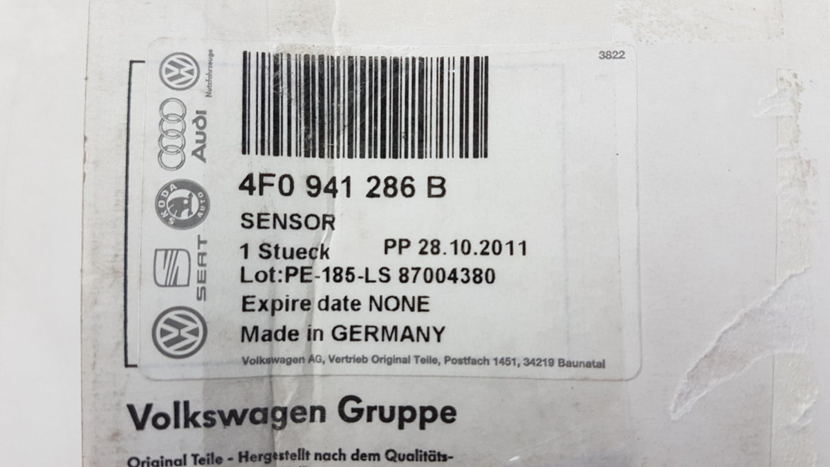 Original AUDI A6 C6 Xenonlampe Leuchtweitenregulierungssensor 4F0941286B