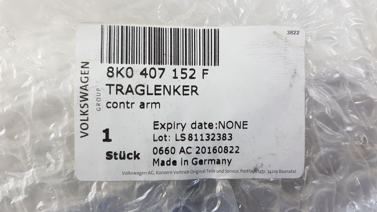 Original OE Volkswagen Querlenker 8K0407152F