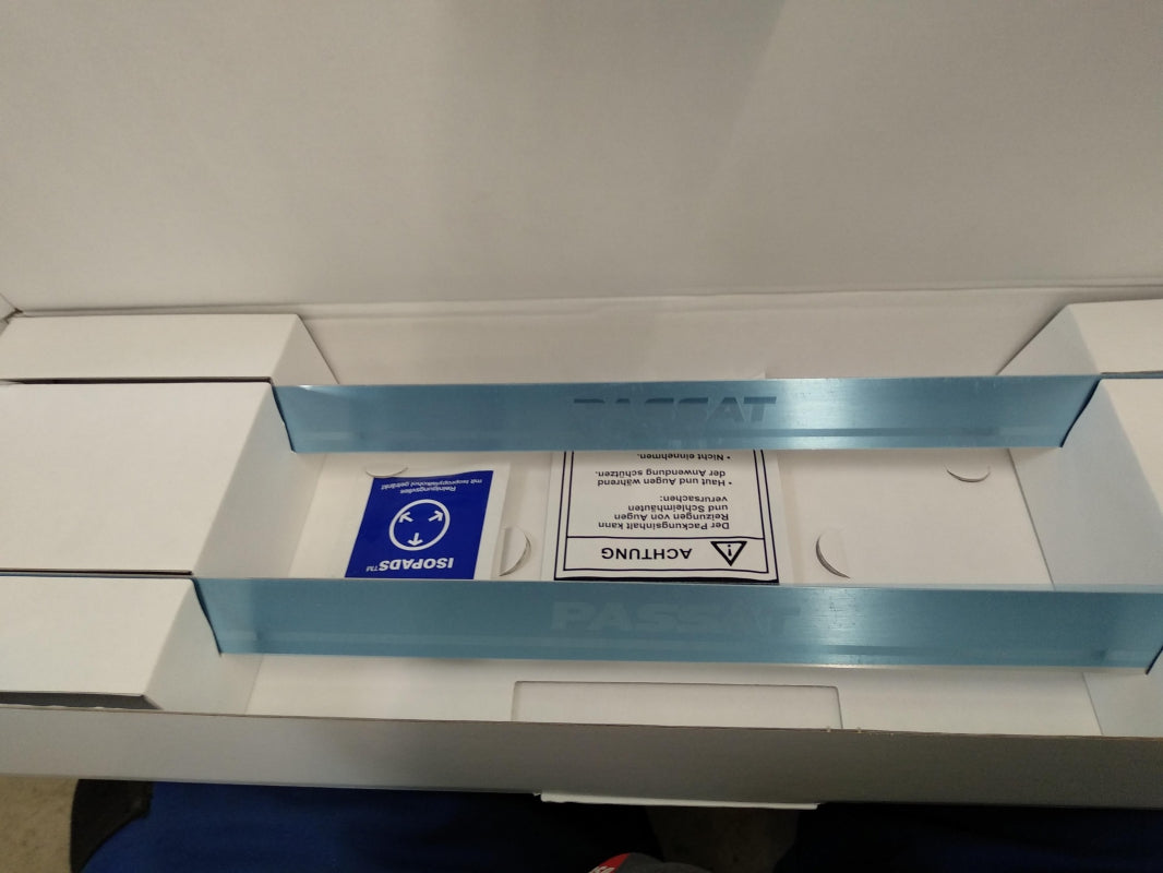 Original VW Passat B8 Einstiegsleistensatz 2-teilig Aluminium vorne 3G0071303