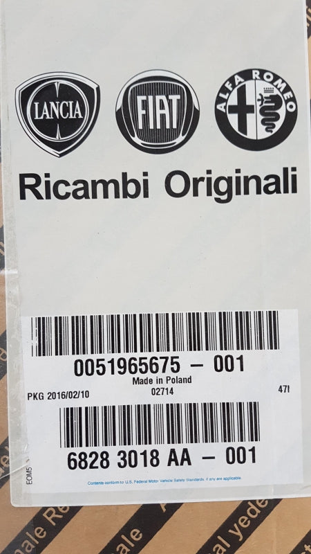 Original FIAT 500 ABARTH 595 Lenksäule 51965675