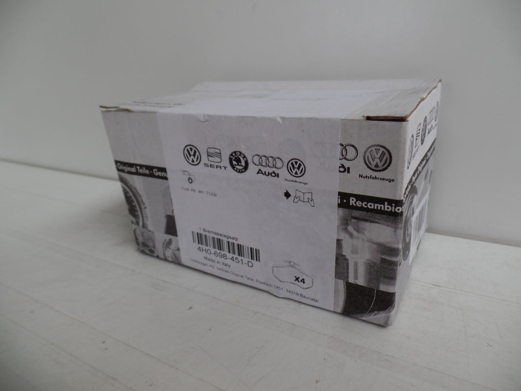 Original OE Volkswagen Bremsbeläge 4H0698451D