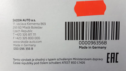 Original VW Audi Skoda Auto-Reinigungsset 000096356B