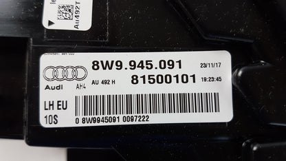Original AUDI A4 8W Heckleuchte Rückleuchte aussen links 8W9945091