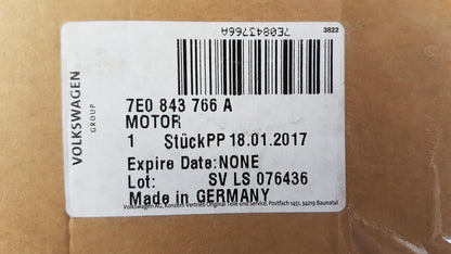Original VOLKSWAGEN Transporter T6 2016 - 2019 Elektromotor 7E0843766A
