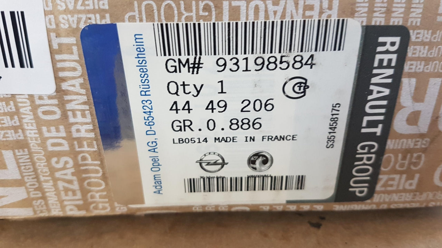 Original OE OPEL Kupplungssatz 93198584