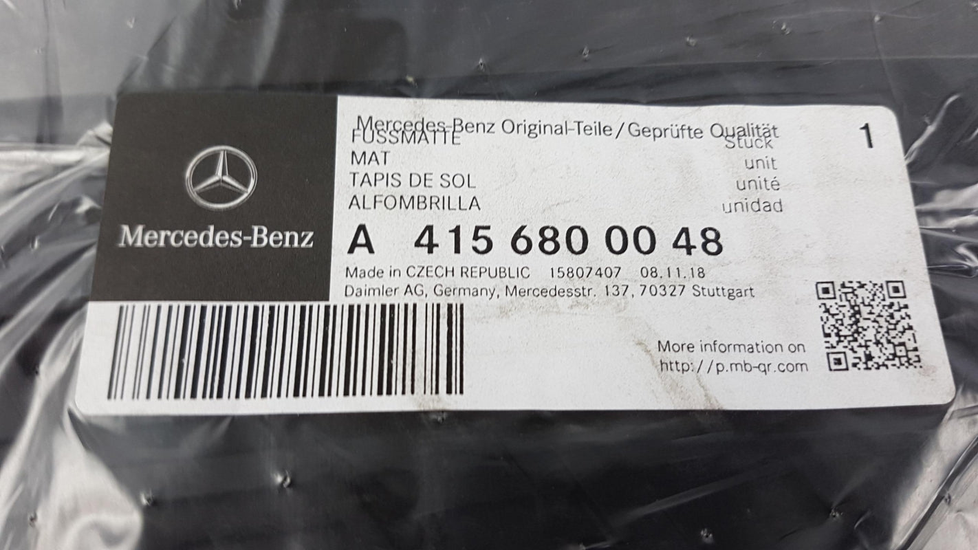 Original MERCEDES-BENZ Citan C415 2012> Fußmattensatz vorne A4156800048