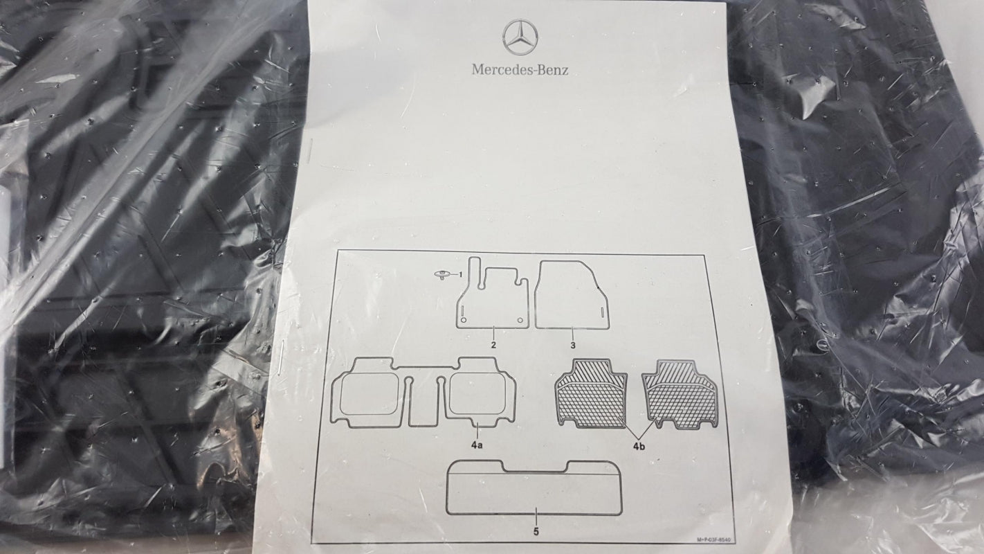 Original MERCEDES-BENZ Citan C415 2012> Fußmattensatz vorne A4156800048