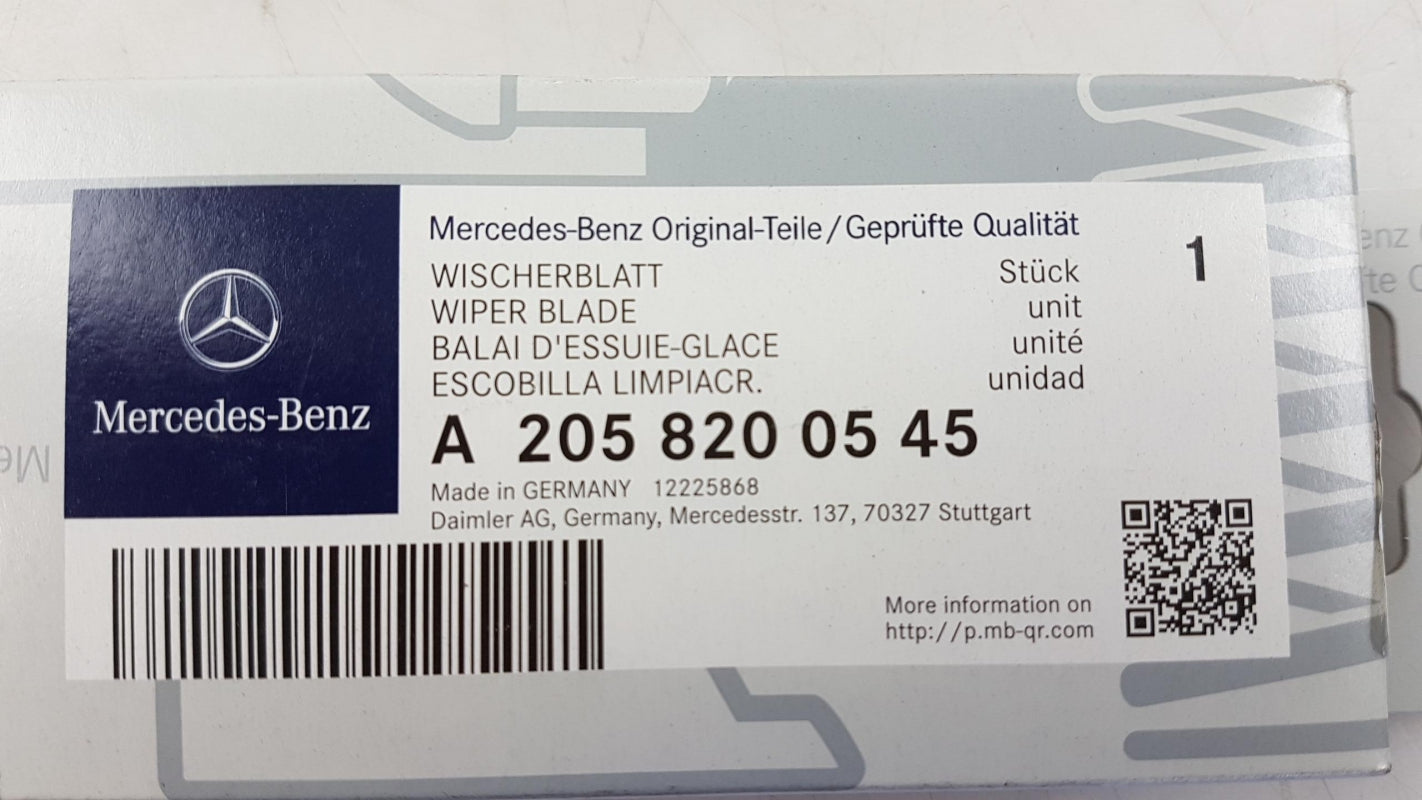 Original OE MERCEDES-BENZ Wischerblatt (1st) A2058200545