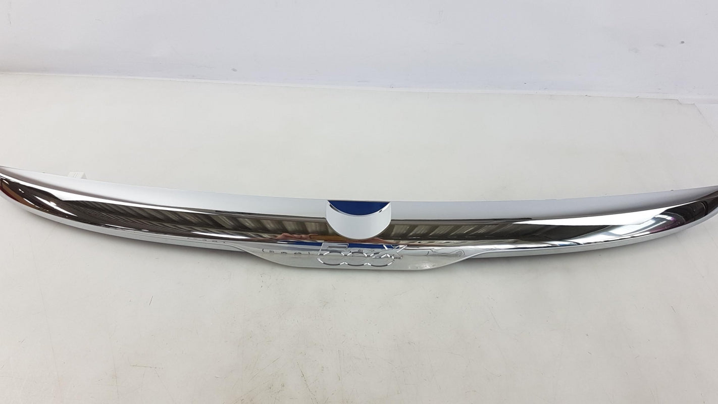Original FIAT 500X 2015 > Tailgate release handle chrome 735635391 